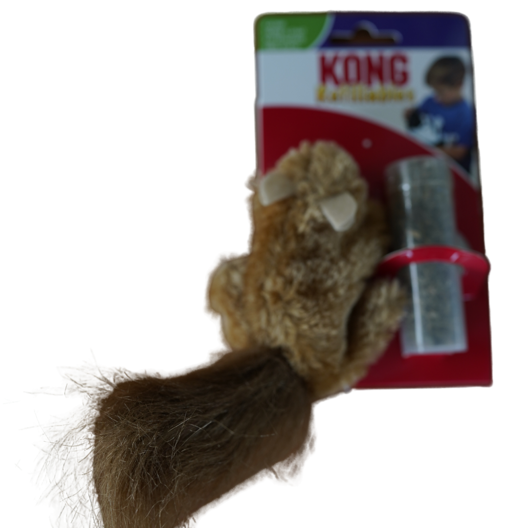Juguete KONG ratón de peluche con catnip para gatos