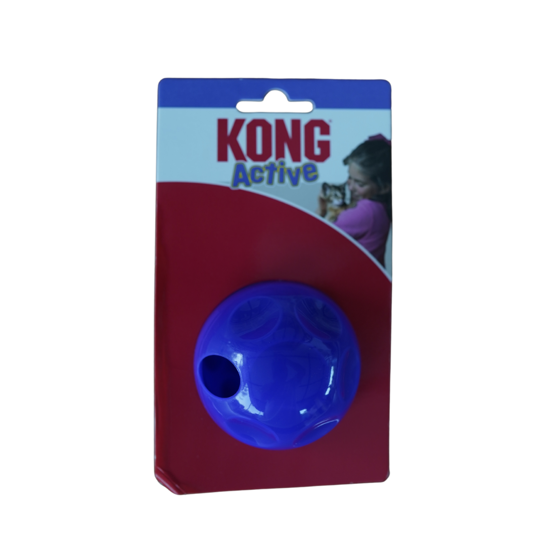 KONG Active Ball para Gatos, Pelota Interactiva para Premios