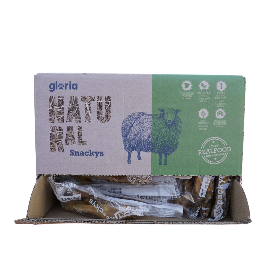Snack Natural de Cordero para Perros Realfood Snackys (Monoproteico)